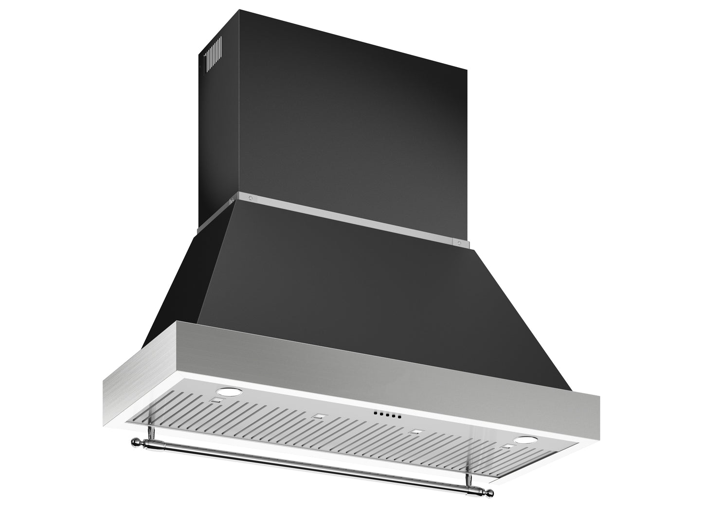 48" Canopy Hood Black