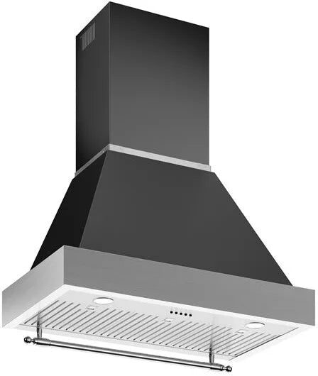 36" Canopy Hood Black