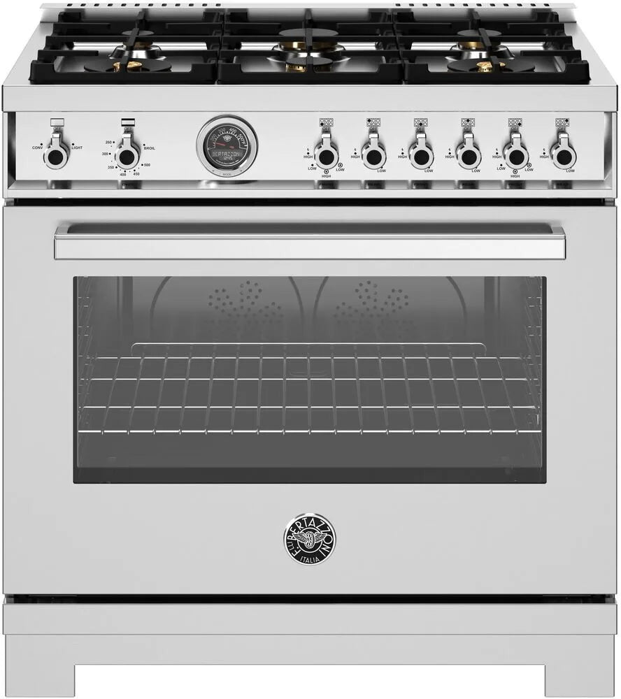 Horno de gas 36" Professional series 6 burners