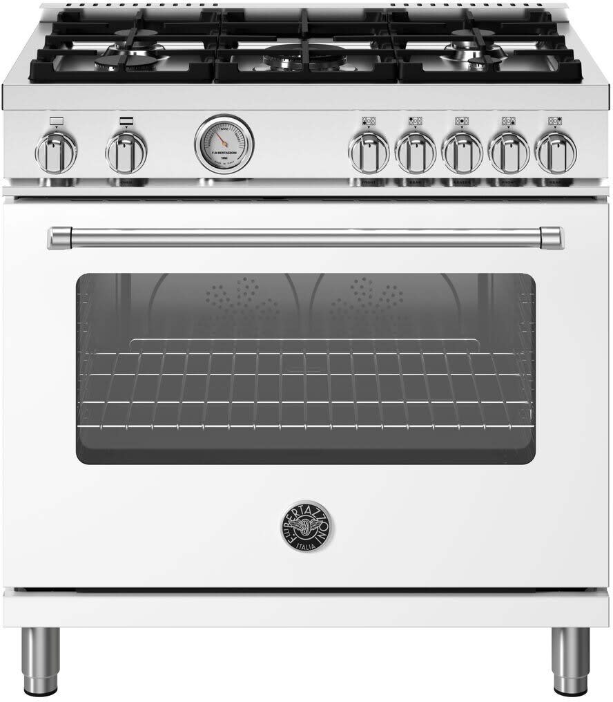 Estufa de gas 36" Master series 5 Burners Nero