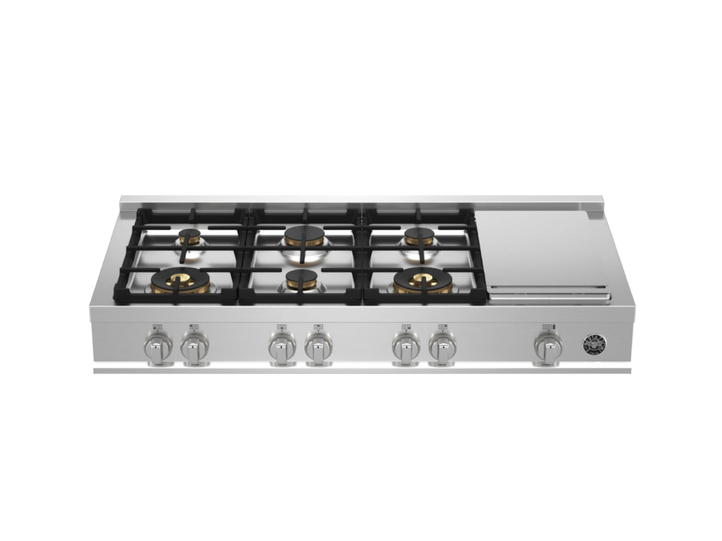 Parrilla de gas 48" 6 zonas + Griddle Master Series
