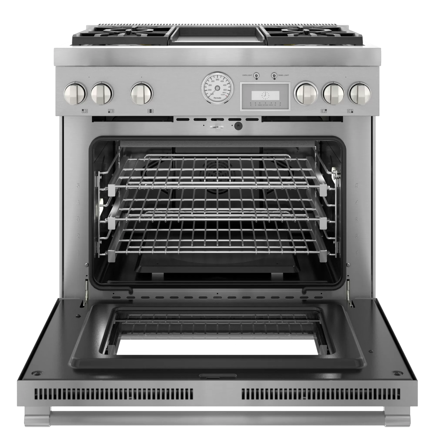 Estufa 36" Pro Grand® 4 zonas Stainless Steel