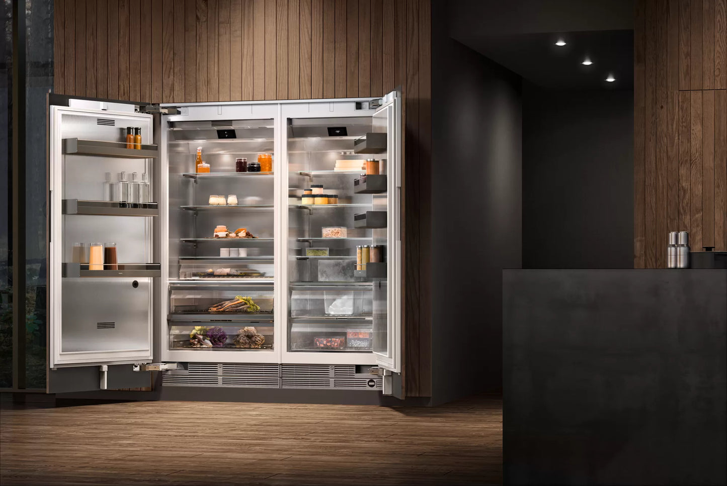 Congelador 30" Panelable 400 series con ice maker LHR