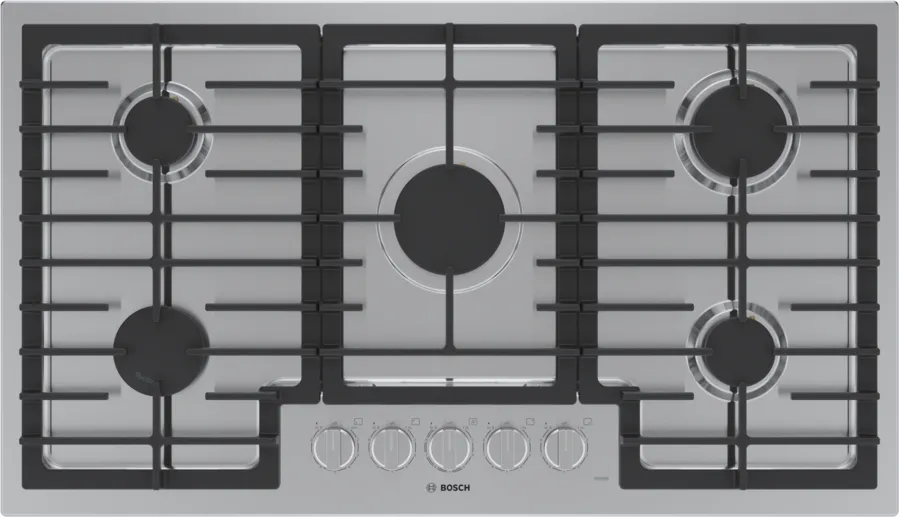 Parrilla de gas 36" 5 zonas 500 Series Stainless steel