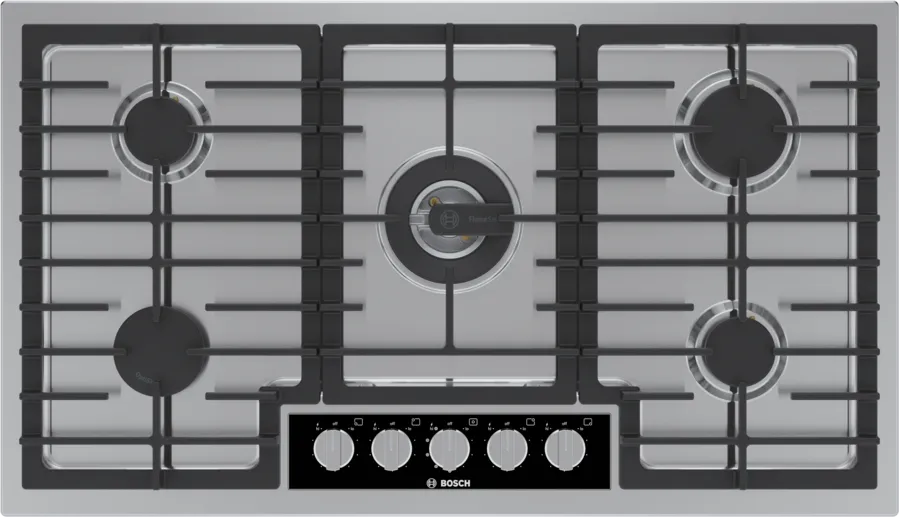 Parrilla de gas 36" Benchmark® 5 zonas Stainless steel