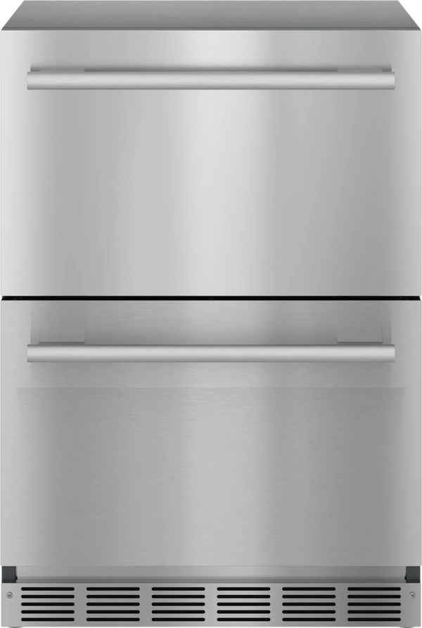 Refrigerador Combinado Freedom® 24" doble cajon Stainless Steel
