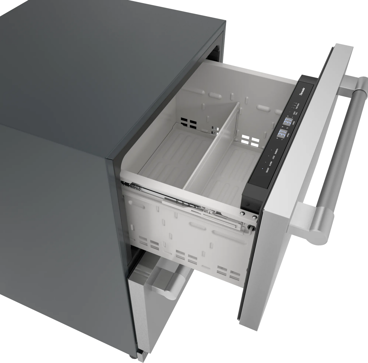 Refrigerador Combinado Freedom® 24" doble cajon Stainless Steel