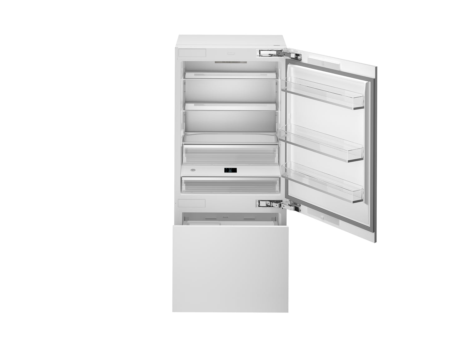 36 inch Bottom Mount Built-in Refrigerator Panel Ready with ice maker & internal water dispenser Heritage Series
