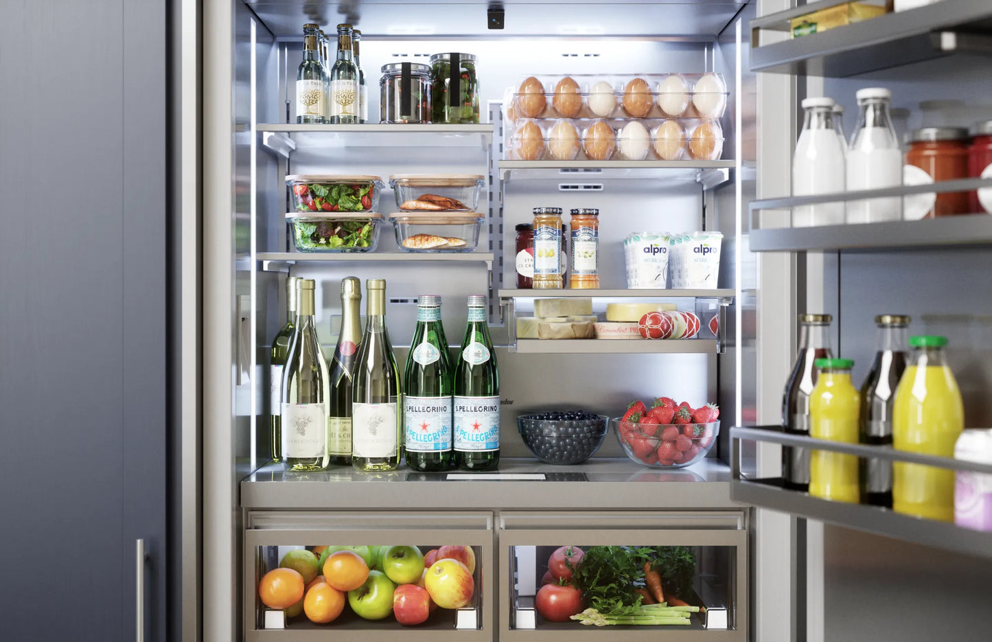 Refrigerador Combinado Freedom® 36" Stainless Steel