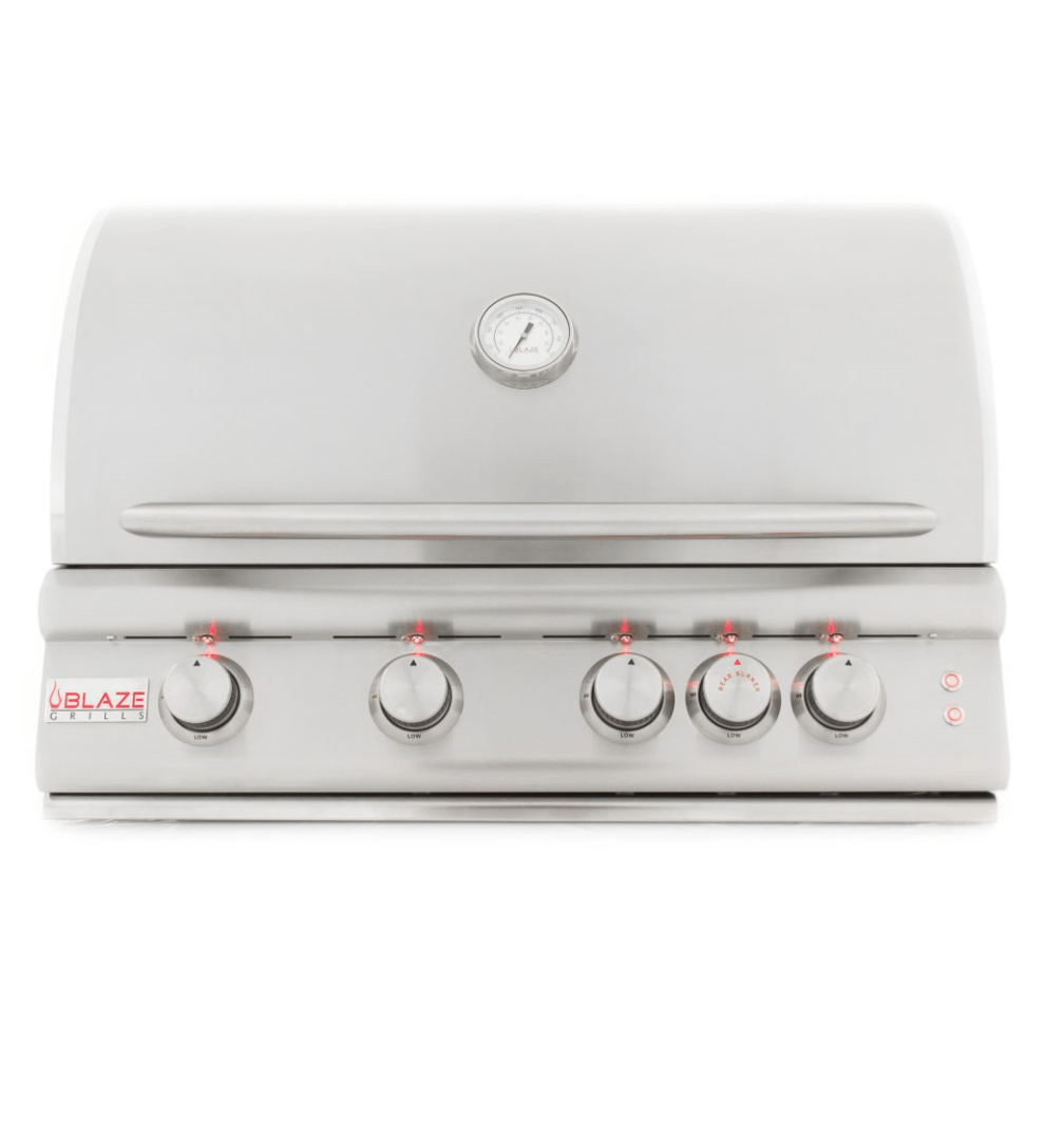 Asador LTE2 32" 4 Zonas c/luz MARINE GRADE
