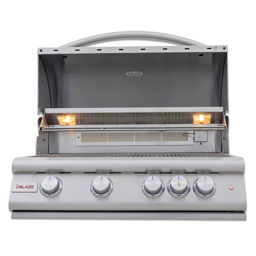 Asador LTE Plus 32" 4 Zonas c/luz