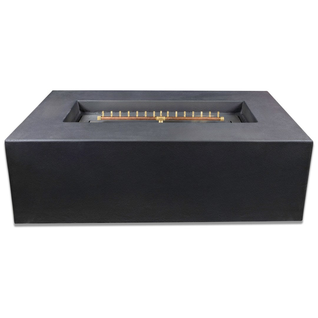60" RECTANGULAR FIREPIT TABLE-PROPANE-PHANTOM DARK