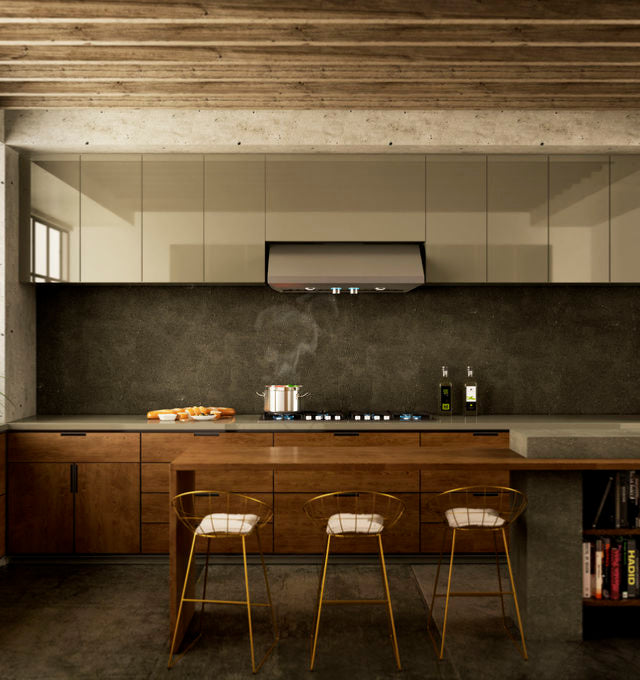 Hood Under Cabinet "CERVINA" 30" (76 cm)