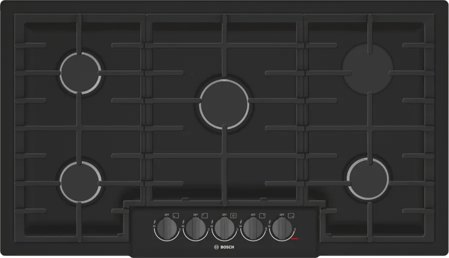 Parrilla de gas natural 36" 800 Series Black