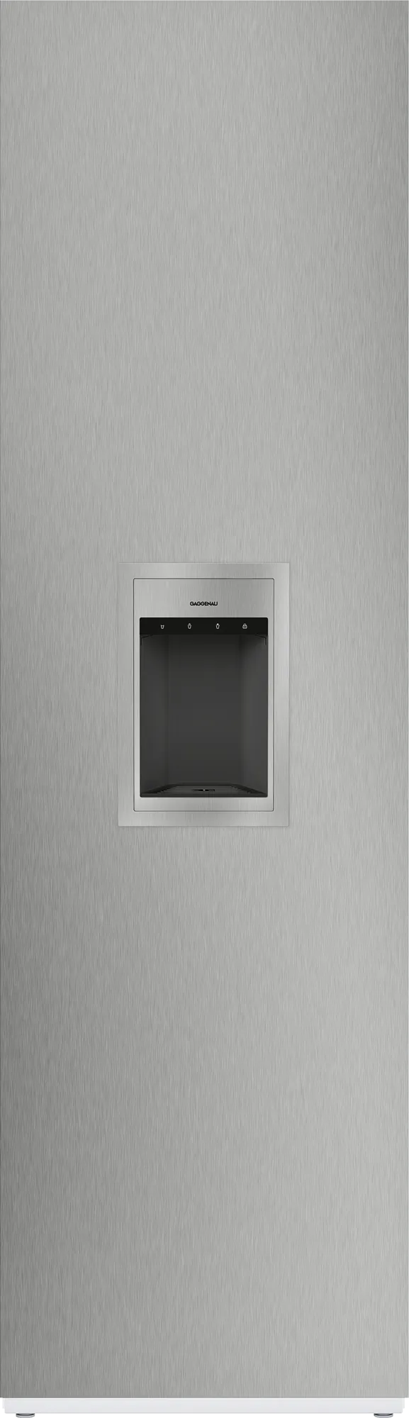 Congelador 24" Panelable 400 series con ice maker y agua LHR