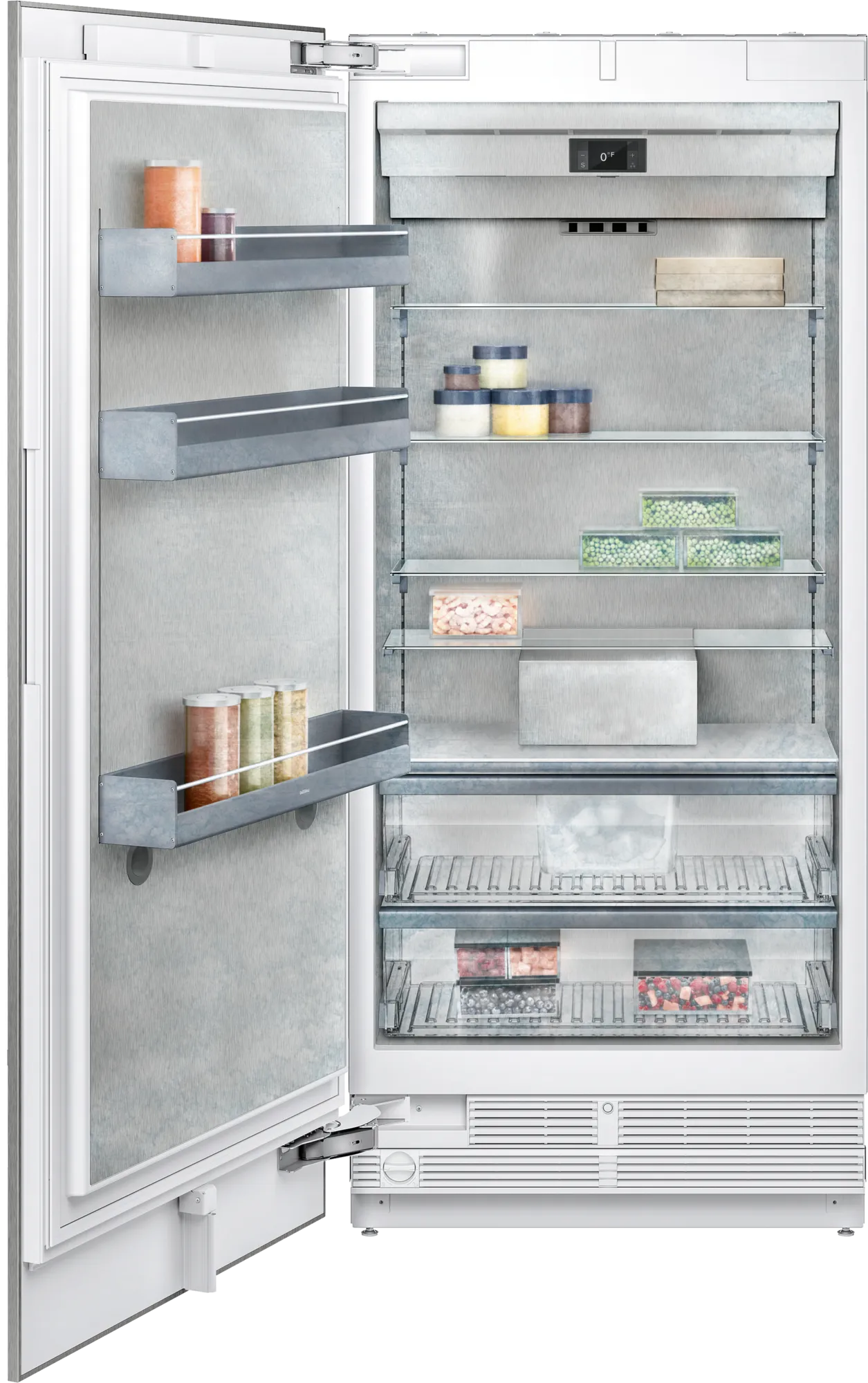 400 series Vario freezer 36'' Softclose® Flat Hinge