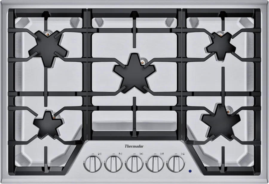 Parrilla de gas 30" Masterpiece® 5 zonas Stainless Steel