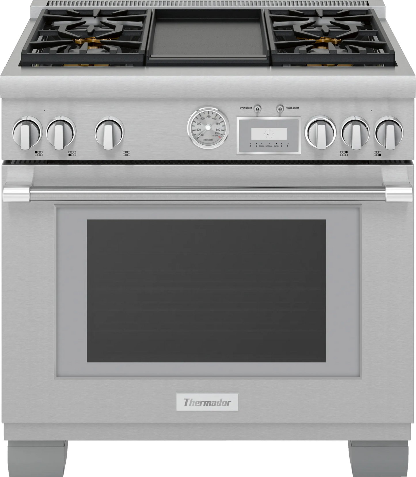 Estufa 36" Pro Grand® 4 zonas Stainless Steel