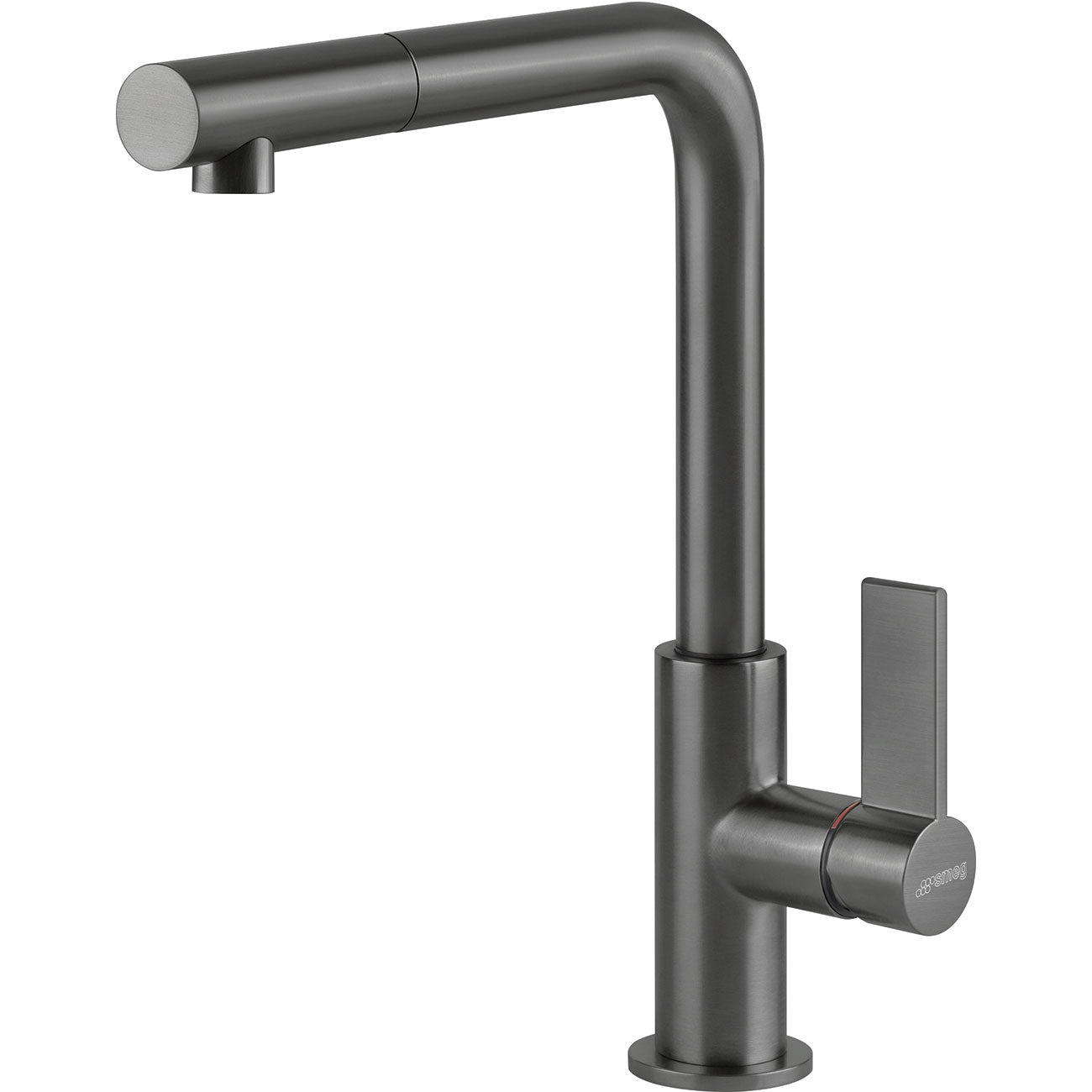 Single-lever faucet Color: Dark Stainless Steel
