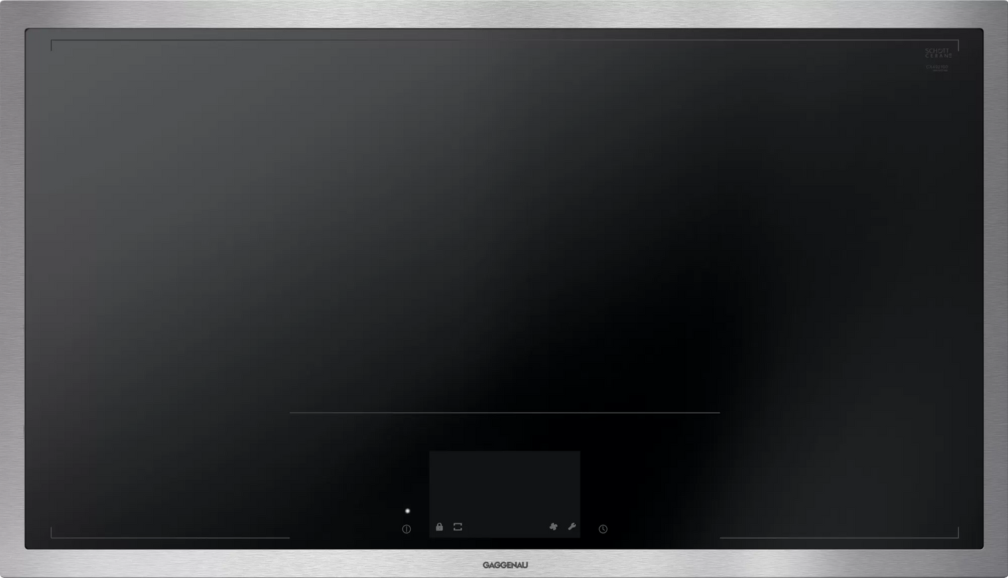 Parrilla de Inducción 36" Vario 400 Series Black Glass full-surface