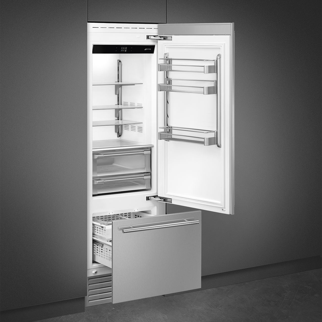 Refrigerador Combinado 30" INOX