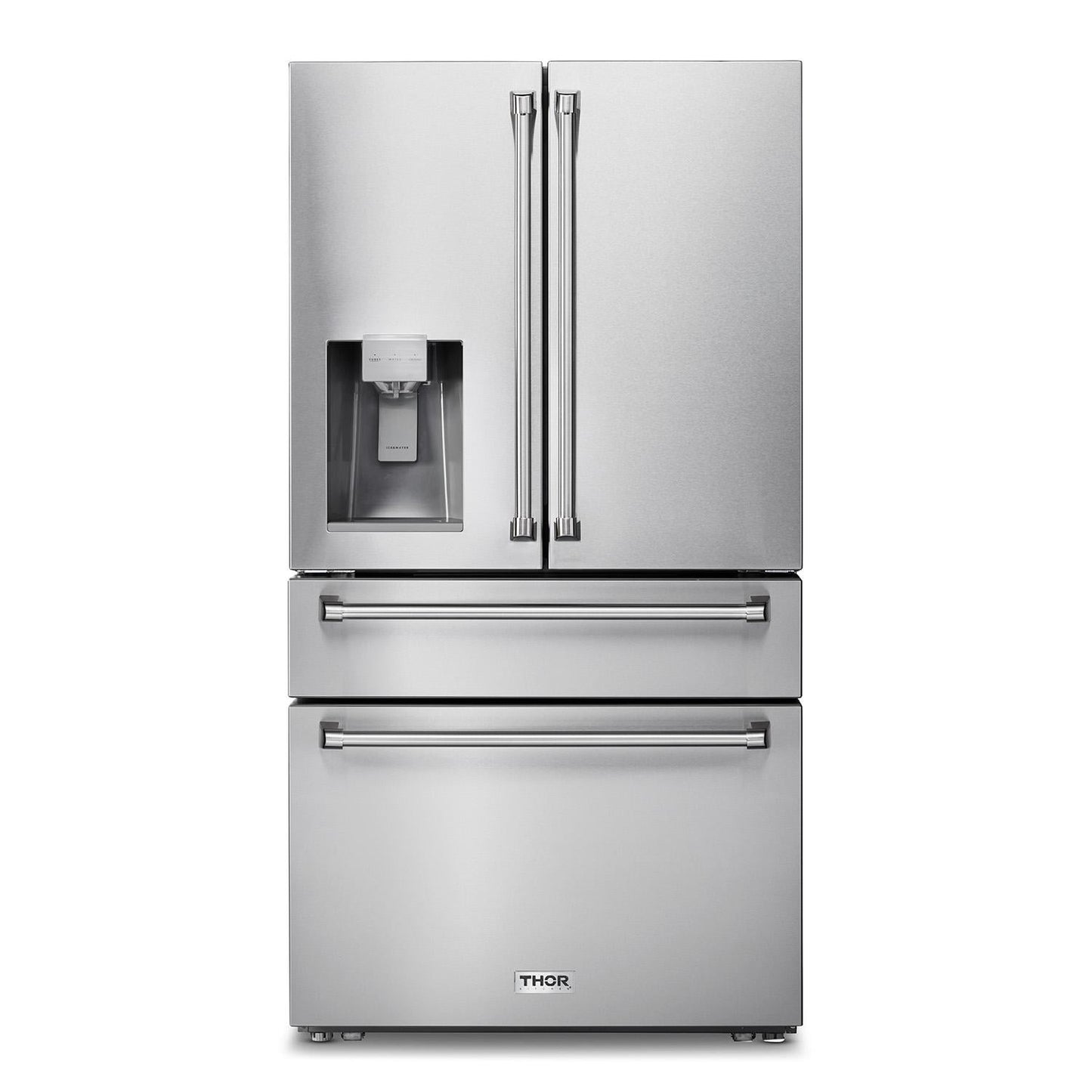 Refrigerador 36" con dispensador de hielo y agua