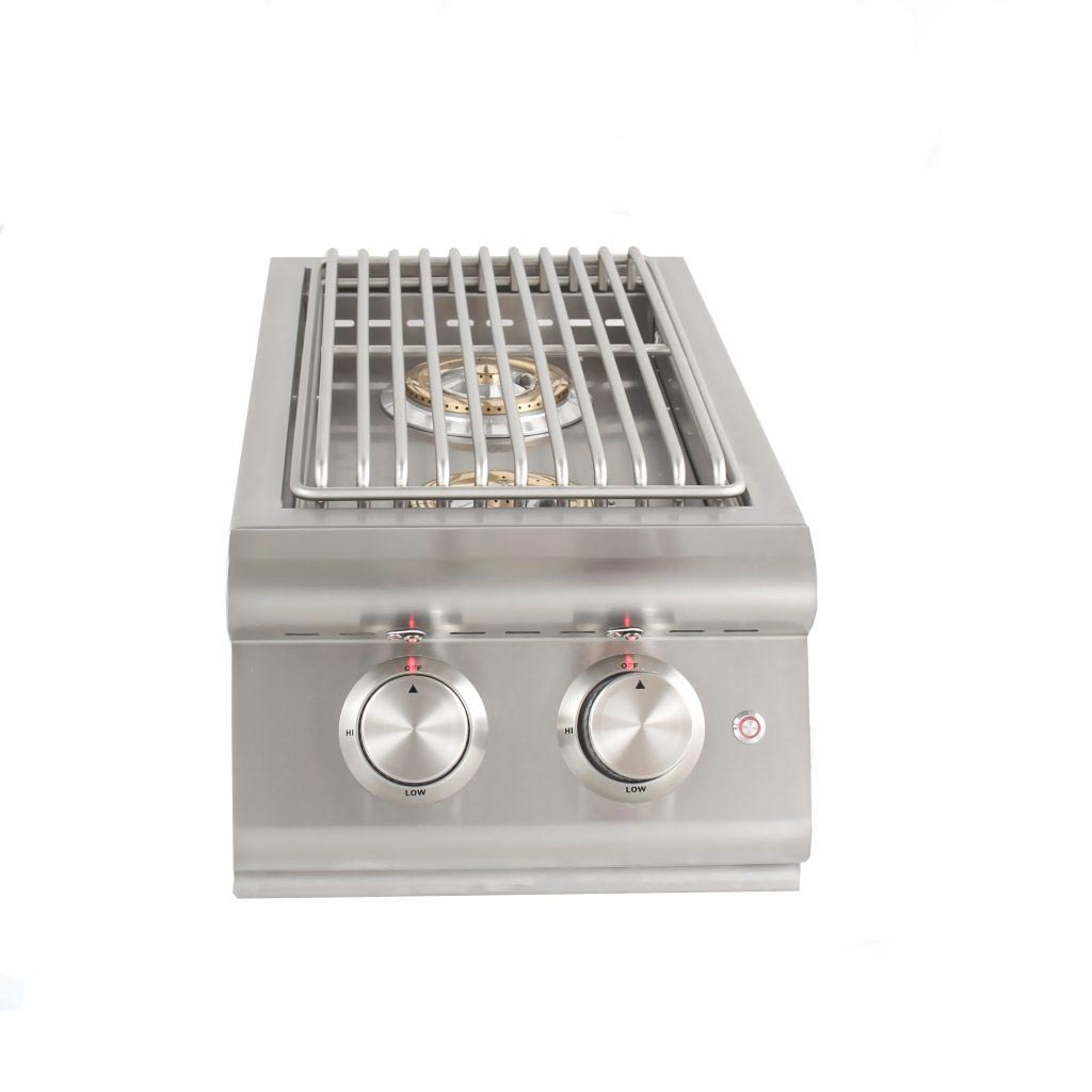 BLAZE LTE DOUBLE SIDE BURNER WITH LIGHTS