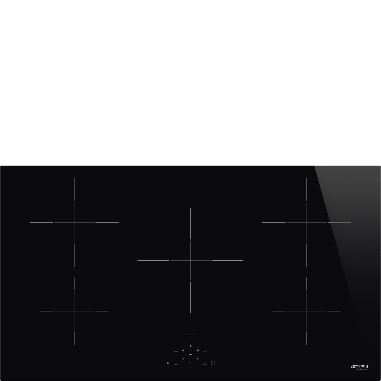 Induction grill 90cm Ceramic glass