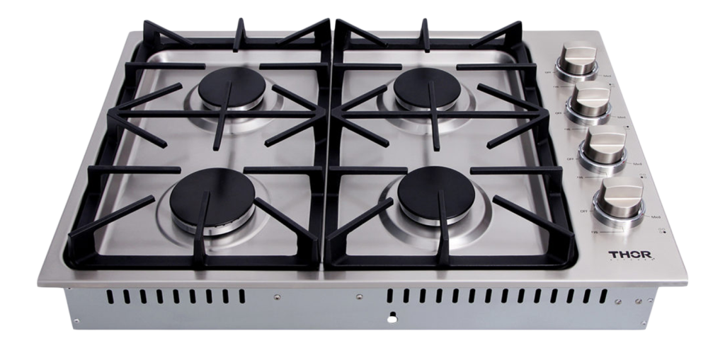 Parrilla de gas 30" Professional Drop-In 4 zonas