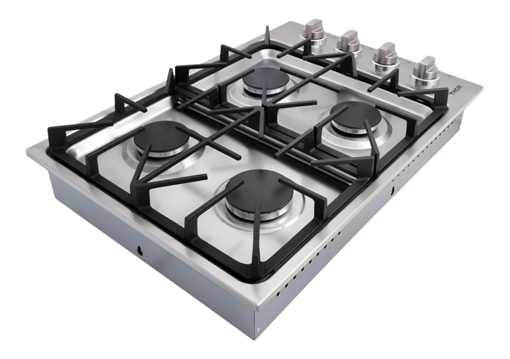Parrilla de gas 30" Professional Drop-In 4 zonas