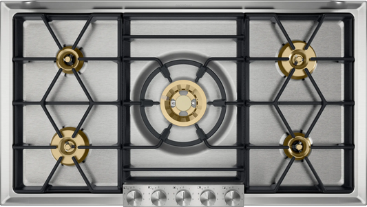 Parrilla de gas natural 36" 5 zonas 200 series