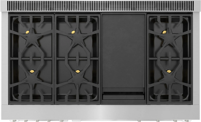 Estufa combinada 48" Pro Grand® 6 zonas
