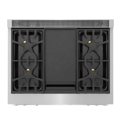 Estufa 36" Pro Grand® 4 zonas Stainless Steel