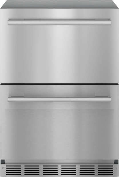 Refrigerador Combinado Freedom® 24" doble cajon Stainless Steel