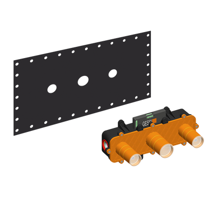 Griferia - Inciso Wall Version Two-Handle