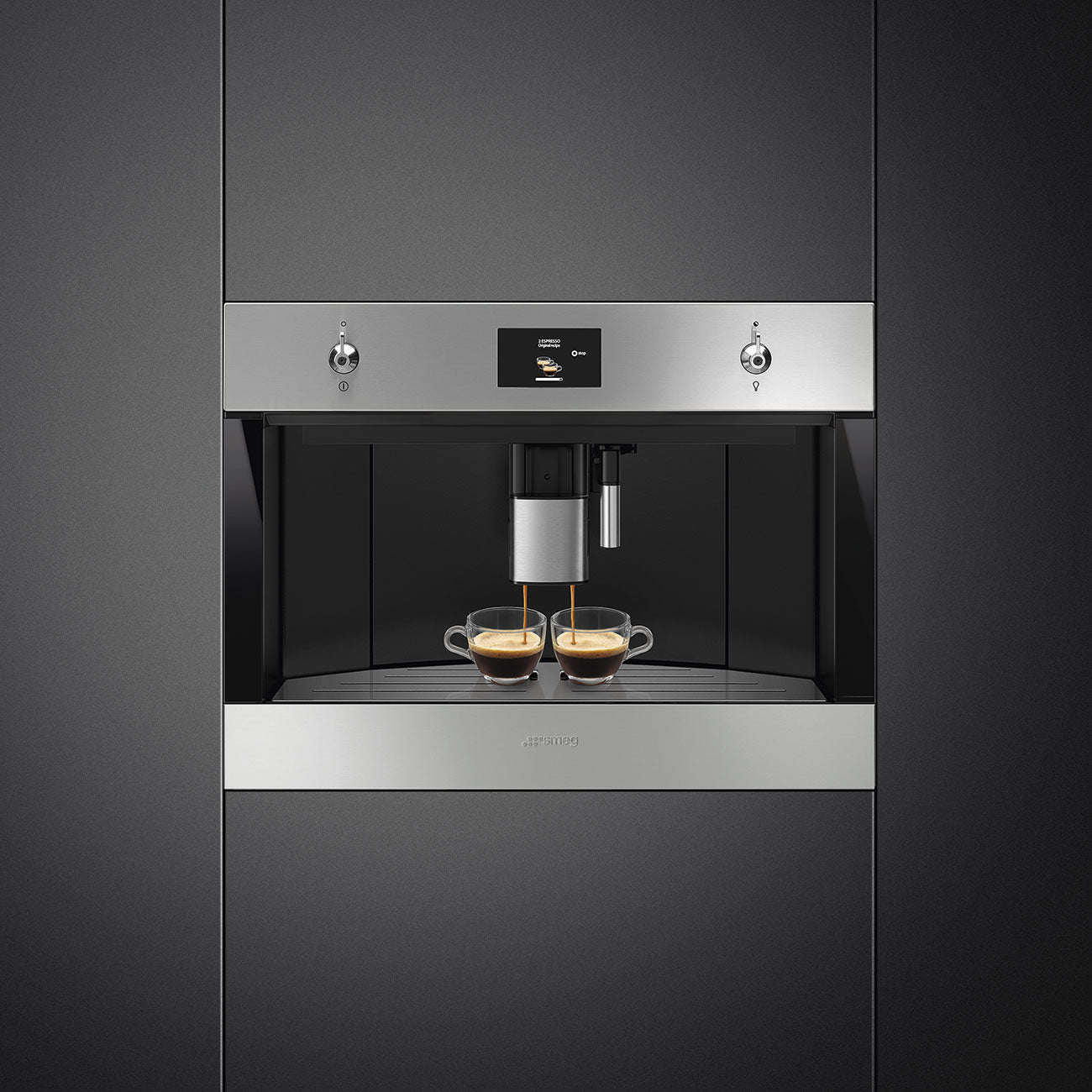 Cafetera empotrable 60X45cm Clasica